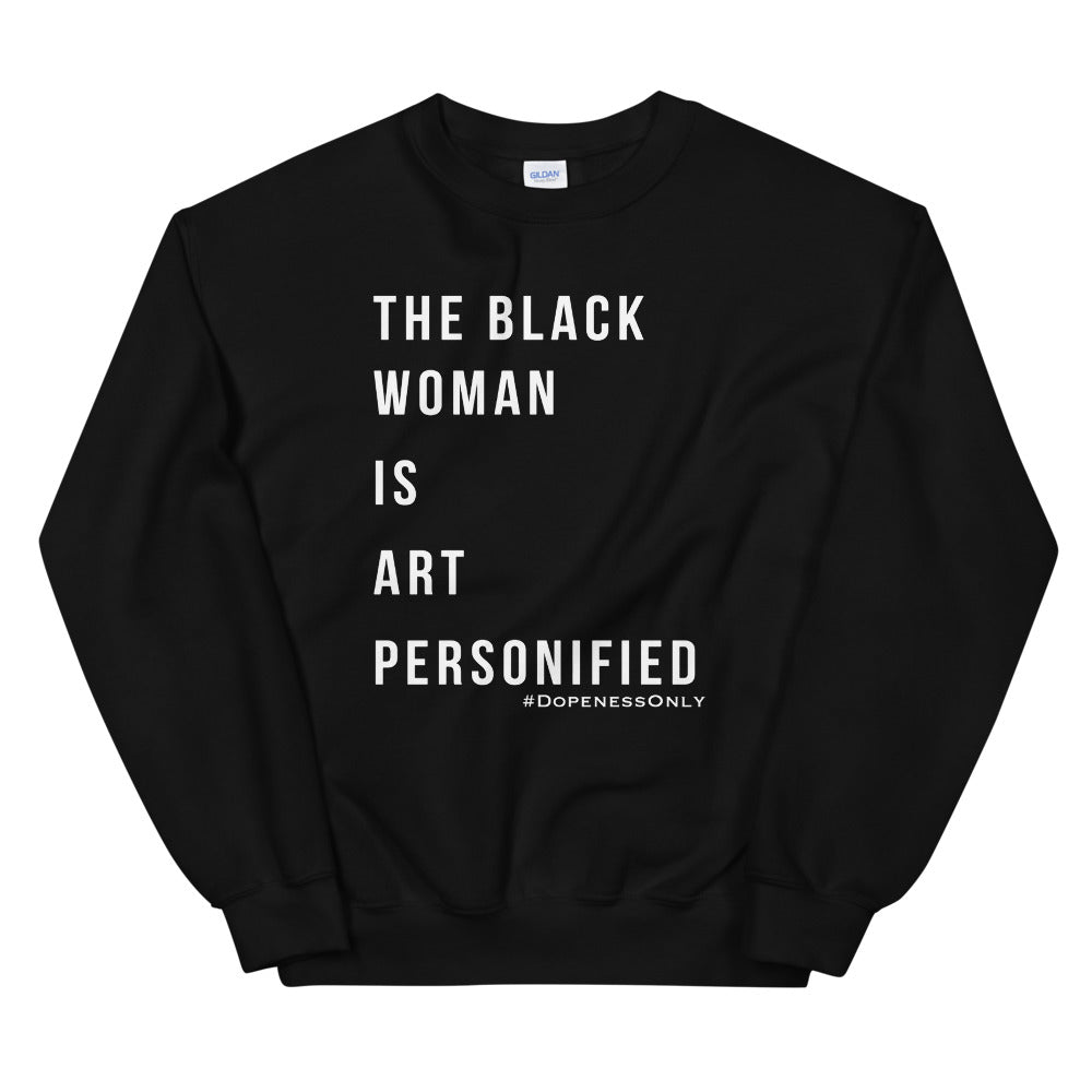 Black Art Unisex Sweatshirt