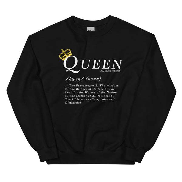 Queen Definition Sweatshirt
