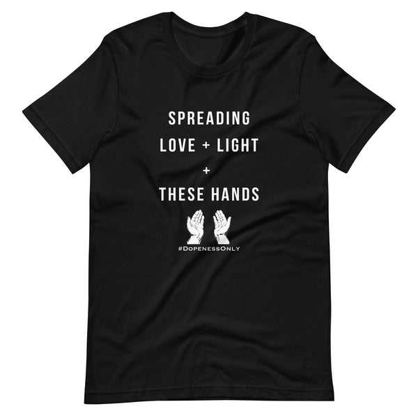 Love Light + Hands Unisex T-Shirt