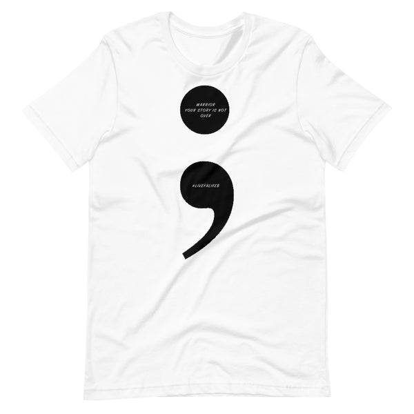 Semi-Colon Unisex T-Shirt