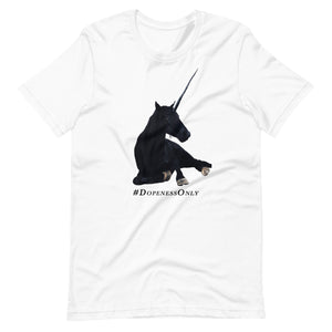 Black Unicorn Unisex T-Shirt